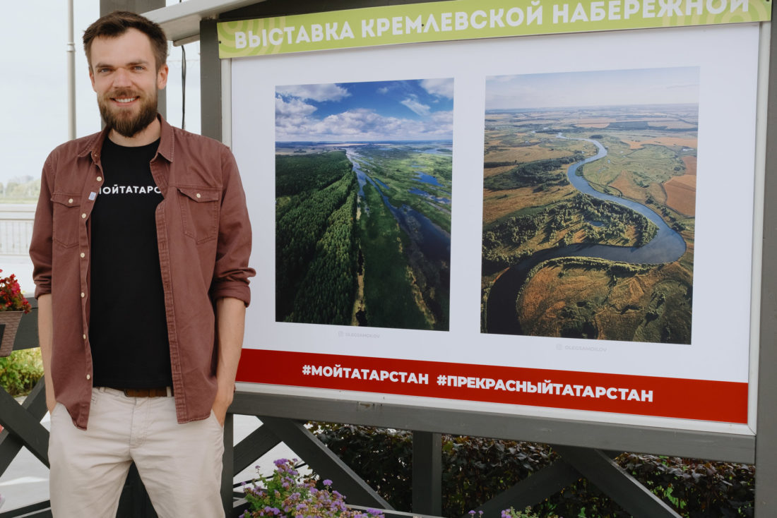 фотовыставка Олега Самойлова на Кремлевской набережной